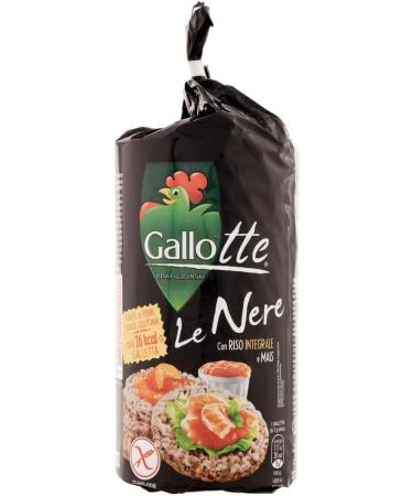 Italian Gourmet E.R. Riso Gallo Gallotte Le Nere Set of 3 Whole Grain Cakes in Black Rice and Corn 100 g Pack + Italian Gourmet Tomato Pulp 400 g - Buy Online on GoSupps.com