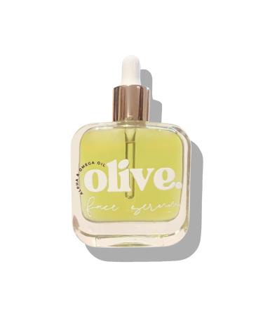 California Olive Oil Face Serum with Squalane & Olive Leaf Extract | Lightweight Hydrating Fast Absorbing Facial Oil | Small Batch Natural Vegan Hydroxytyrosol Rich