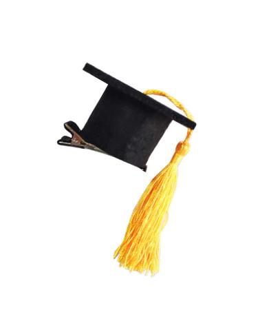 SOIMISS Graduation Hat Hair Clip Mini Bachelor Cap Hairpins Graduation Party Supplies