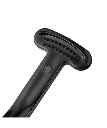 2pcs Professional Tongue Scraper Set for Fresher Breath - Black - Buy Online on GoSupps.com