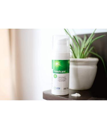 Vita Sciences GoutCare Soothing Cream - Fast-Acting Relief for Occasional Discomfort | Safe & Effective Intensive Topical Solution - Buy Online on GoSupps.com