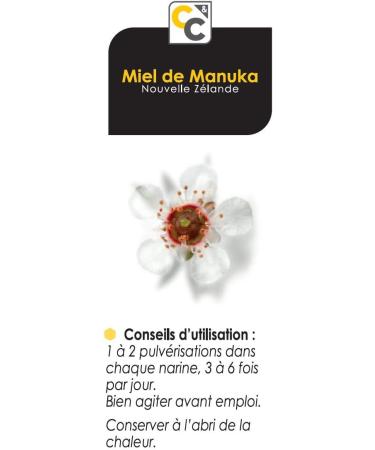 Organic IAA10 Manuka Honey Nose and Sinus Spray by COMPTOIRS ET COMPAGNIES - Buy Online on GoSupps.com