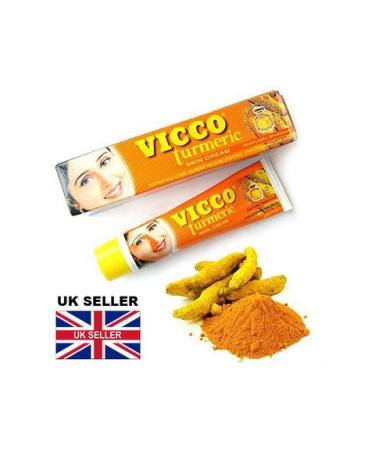 Buy Vicco Turmeric Skin Cream with Sandalwood Oil - 4 Pack (4 X 70g) | Best International Shipping - Buy Online on GoSupps.com