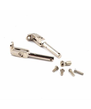 100 Sets Spring Hinge for Wooden Sunglasses Frame Flex Hinge Wooden Sunglasses Eyeglass Parts Replacement