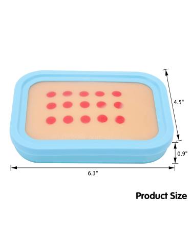 Silicone Intradermal Injection Training Model with Injection Point for Nurse, Medical School & Hospital Practice - Buy Online on GoSupps.com