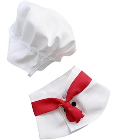 BROLEO Pet Chef Hat - Cute Adjustable Costume for Dogs | Breathable & Washable (Large) - Buy Online on GoSupps.com