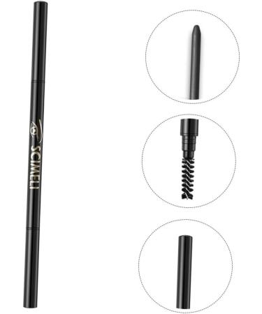 Healeved 2pcs 2 1 Eyebrow Makeup Tools Dual-use Pencil Make up Kit Eyebrow Filler Eye Makeup Tool Brown 1 count (Pack of 1) Dark Brownx2pcs - Buy Online on GoSupps.com