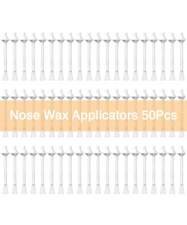 ViiLife Nose Wax Sticks Applicators 50Pcs - Nasal Hair Removal & Cleaning - 48 Count - Buy Online on GoSupps.com