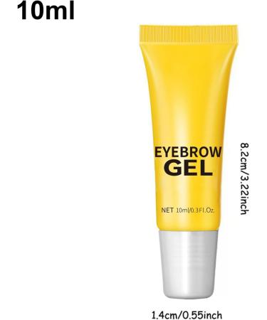  Lueear Eyebrow Laminating Gel - 10ml - Strong Eyebrow Shaping Gel with Brush - Eyebrow Laminating Supplies Smudge Proof for Travel School Home Travel - Buy Online on GoSupps.com