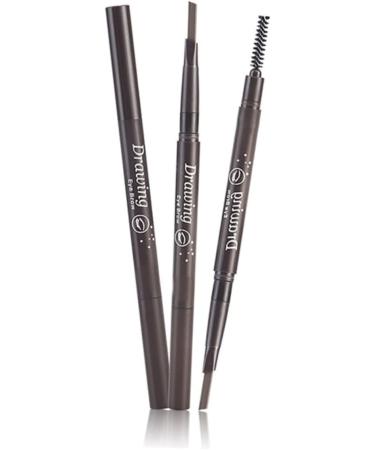 BIUDECO 3pcs 2 1 Eye Brow Brush Eyebrow Makeup Eyebrow Pencil Waterproof Eyebrow Pencils Preamp Stand - Buy Online on GoSupps.com