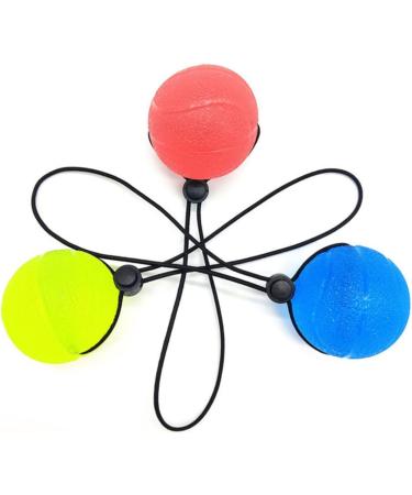 Fomiyes 5-St Handle Ball Trainer - Finger Exercise Grip Ball for Adults | TPE Squeezing & Hand Training Tool - Buy Online on GoSupps.com