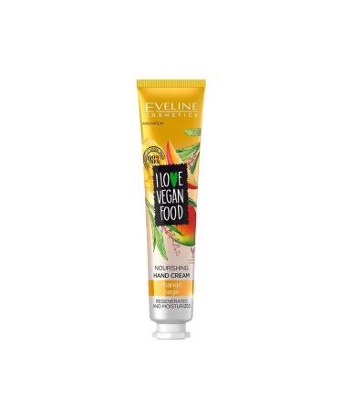 Eveline Cosmetics I Love Vegan Food Nourishing Hand Cream Mango & Sage 50 ml Sage 1 g (1 pack)