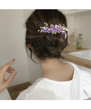 Crystal Pearl Rhinestone Bridal Hair Comb - Elegant Wedding Headpiece for Women - Buy Online on GoSupps.com