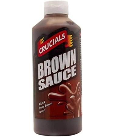 Crucials Brown Sauce 500ml - Authentic British Condiment for Savory Delights - Buy Online on GoSupps.com