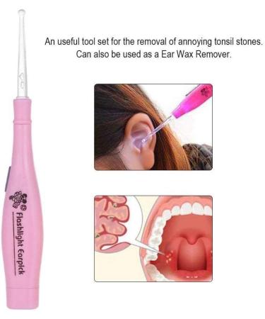 Tonsil Stone Remover Tool with LED Light Box - Syringe Extractor & Ear Flush Care for Whitening 2022 | Z7y7 - Buy Online on GoSupps.com