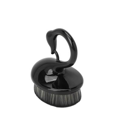 Large Bristle Foundation Makeup Brush Swan Head Shape Liquid Powder Blush Brush Hygienic and Dustproof Tool for Blending Makeup Fast Application Convenient Usage