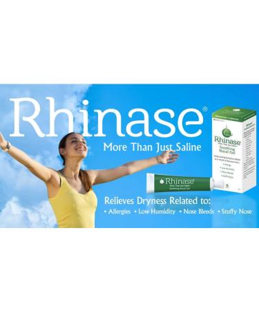 Rhinase Soothing Nasal Gel XL 60g - Relief for Nasal Dryness, Allergies, Nose Bleeds & Stuffy Nose - Buy Online on GoSupps.com