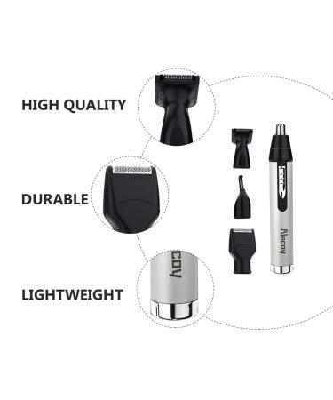 Premium Nose Hair Trimmer & Eyebrow Remover - Portable Personal Care Tool for Effortless Hair Removal - Buy Online on GoSupps.com