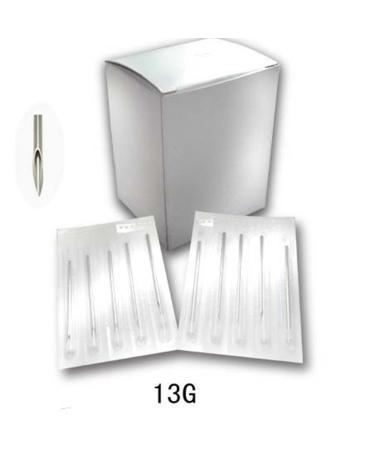 New Star Tattoo 100PCS 13G Sterile Steel Body Piercing Needles - Professional Supply - Buy Online on GoSupps.com