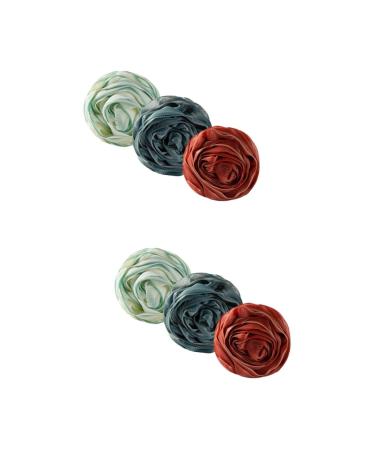 FRCOLOR 6 Pcs Rose Bath Flower Bath Loofah Sponge Body Wash Sponge Bath Exfoliating Cartoon Shower Luffa Konjac Sponge Shower Sponge Pouf or Travel Bath Wipe Take a Bath