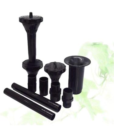 Angoter Fountain Pump Nozzle Set Multifunction Plastic Waterfall Garden Spray Heads for Pool Pond Fountain Submersible Pump - Buy Online on GoSupps.com