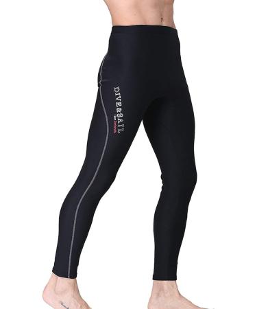 Wetsuit Pants 3mm/1.5mm Neoprene Long Pants for Diving and Surfing - XX-Large 1.5mm Men Grey - Buy Online on GoSupps.com