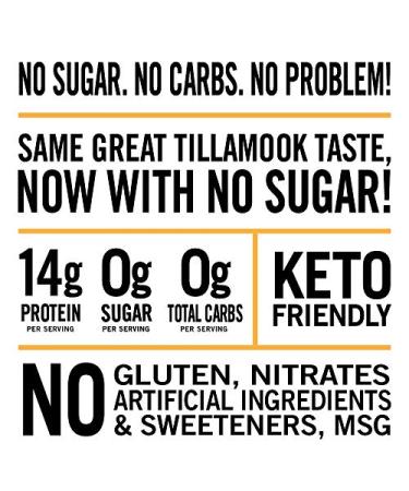 Tillamook Country Smoker Keto Beef Jerky - Zero Sugar Black Pepper 2.2 oz - Buy Online on GoSupps.com