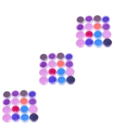 COHEALI 48 Pcs Glitter Eye Shadow Nail Polish Powder Pigment Flash Glitter Powder As Shownx3pcs 16pcsx3pcs