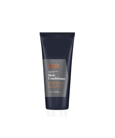 Scotch Porter Moisture Rich Leave-In Hair Conditioner for Men | Superior Smoothness & Definition | Formulated with Non-Toxic Ingredients  Free of Parabens  Sulfates & Silicones | Vegan | 7.1oz Bottle