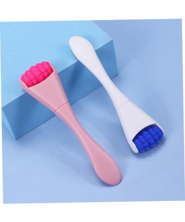Healeved Eye Eye Scoop Ice Roller for Makeup Spatula Eye Creams Daily Use Eye Applicator Digging Spoon Double Head Pink Woman - Buy Online on GoSupps.com