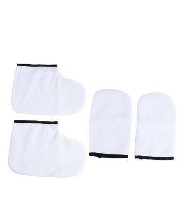 WOONEKY Am liorez votre exp rience de spa avec des et des en paraffine 4 pi ces pour la th rapie des pieds et des mains