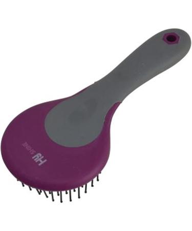 Shires 1366 Ezi-Groom Grip Mane & Tail Brush Navy Blue - Buy Online on GoSupps.com