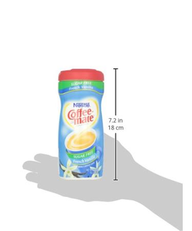 Coffee Mate Sugar Free French Vanilla Powder Creamer 10.2 oz - Creamy Coffee Delight - Buy Online on GoSupps.com