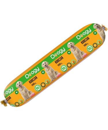 1 kg dog sausage dog food wet food high meat content premium | Dog food beef or poultry (6X 1kg chicken) - Buy Online on GoSupps.com