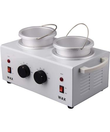 Huanyu Electric Wax Warmer Pro - Adjustable Chocolate Melter with 2 Pots for Professional Skin Care - Buy Online on GoSupps.com