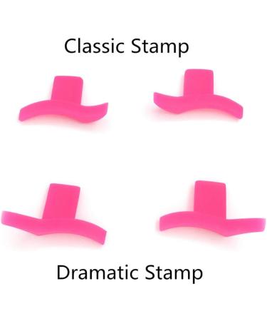 2Pcs/Pair for Cat Eye Winged Eyeliner Template Stamps Silicone Wing Shape Profe Eyebrow Stencils Eyebrows Shape Reusable Stickers - Buy Online on GoSupps.com