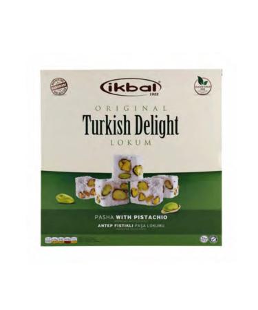 Ikbal Turkish Delight - Double Roasted with Pistachio 350gr x 5 pack
