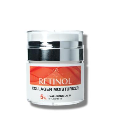 Butterscotch Skyn Anti-Aging Hydrating Retinol Collagen Moisturizer with 5% Hyaluronic Acid 1.7 fl oz