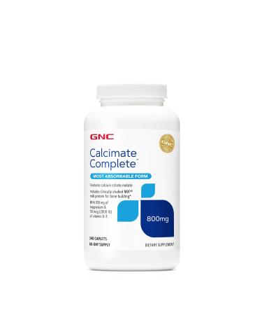 GNC Calcimate Complete 800 mg - 240 Caplets