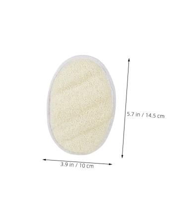 3pcs Exfoliating Loofah Body Wash Scrubber Set - Gentle Makeup Remover Pads & Shower Scrubber for Smooth Skin - Buy Online on GoSupps.com