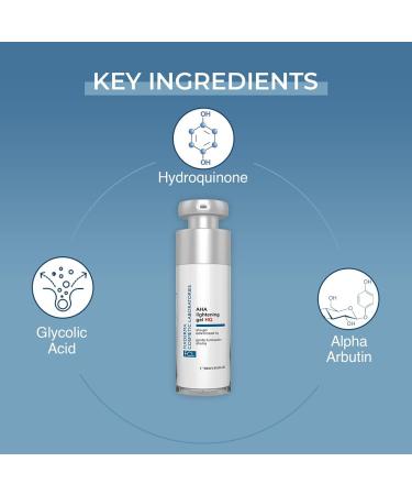 FCL 10% Glycolic Acid + 2% Alpha Arbutin AHA LIGHTENING GEL HQ Serum for Skin lightening | Cream for Dark Spot | AHA Serum for Men & Women | Paraben free - 1.01 FL. OZ - Buy Online on GoSupps.com