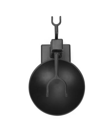 Premium Stainless Steel Shaving Brush Holder & Soap Dish - Professional Black Shaving Bowl for Men | International Shipping - Buy Online on GoSupps.com