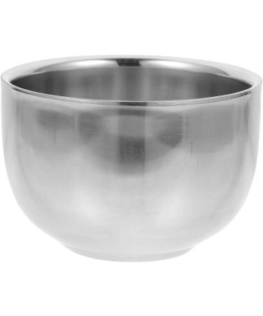 Lurrose 4-Part Men's Shaving Accessories Set - Clean Shave Cream Aluminum Foam Rod Stainless Steel Capacity Shaving Cup - Metal Silver (4pcs) - International Shipping Available - Buy Online on GoSupps.com