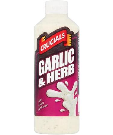 Crucials Garlic & Herb Sauce 1 Litre: Shop the Best Quality Sauce Online - Buy Online on GoSupps.com