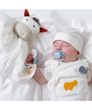 Fehn 056532 Organic Cotton Newborn Body & Beanie Set (50/56) - Perfect Unisex Gift for Birth | International Shipping - Buy Online on GoSupps.com