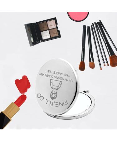 Bob Belcher Pocker Mirror - Perfect Gift for Fans - Whole Time Compact Mirror - Buy Online on GoSupps.com