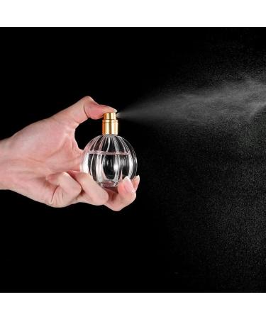 Vintage Pumpkin Shape 50ml Perfume Bottle - Refillable Glass Atomizer with Fine Mist Sprayer - International Shipping Available - Buy Online on GoSupps.com
