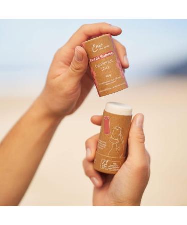 Sweet Summer Deodorant Stick 40g 100% Natural & Plastic Free Solid Deodorant Pen Deodorant Pen Plastic Free Pen (Pack of 1) - Buy Online on GoSupps.com