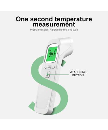 Infrared Non-Contact Forehead Thermometer for Adults & Kids | Fever Alarm, Memory Function, LCD Display - Buy Online on GoSupps.com