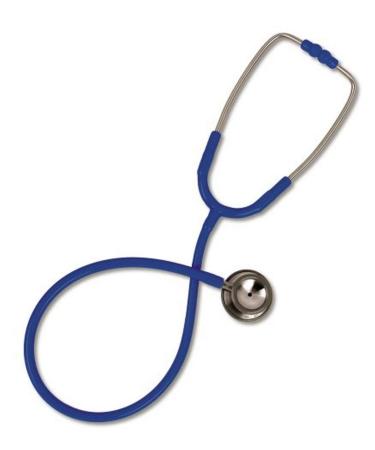 Prestige Medical Clinical I Stethoscope, Navy Navy Blue Adult